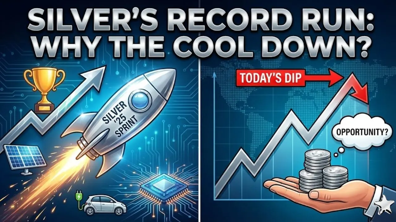 Silver Prices Dip Today: Why India’s ‘White Metal’ Is Cooling After a Record-Breaking 2025 Sprint