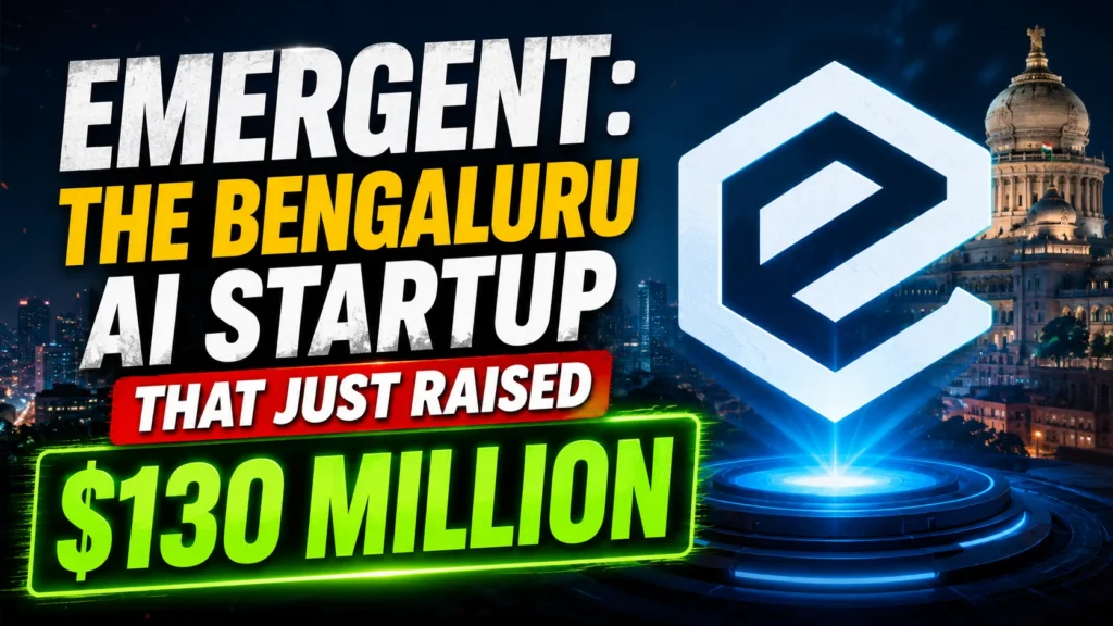 Emergent The Bengaluru AI Startup That Just Raised $130 Million