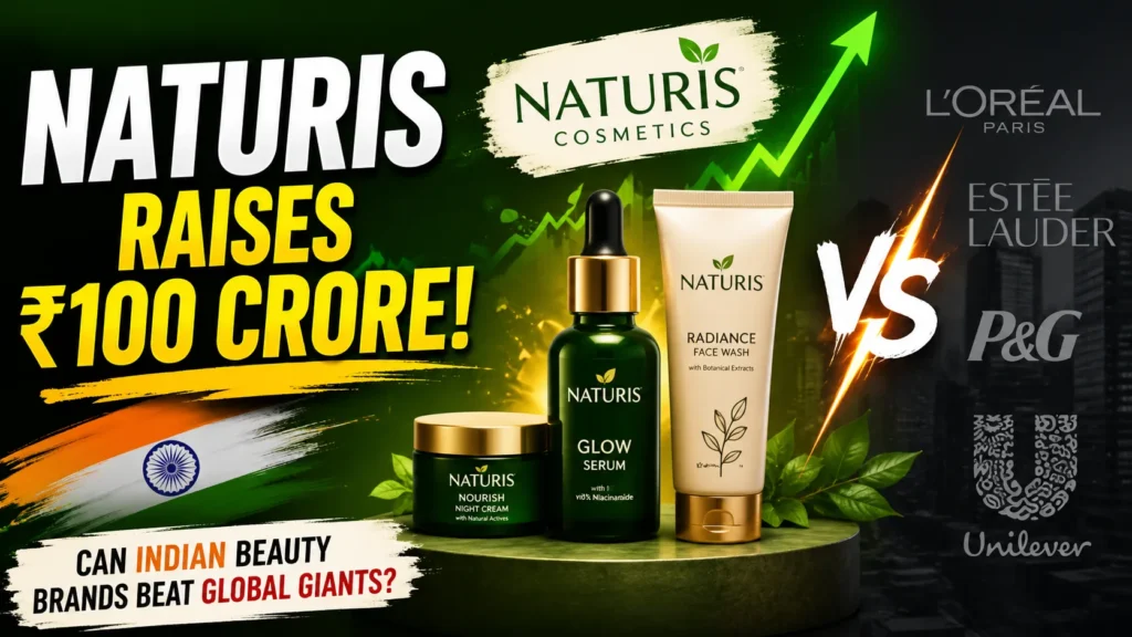 Naturis Cosmetics Raises ₹100 Crore — Can Indian Beauty Brands Beat Global Giants?