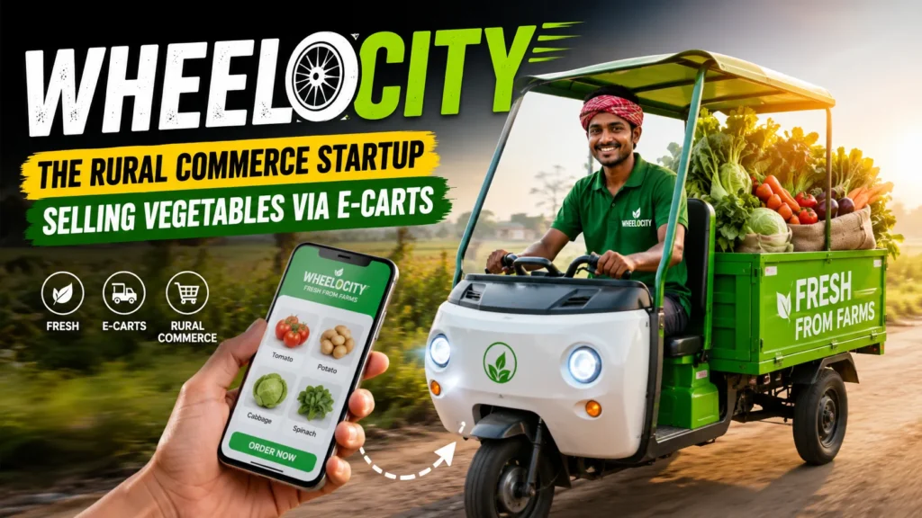 Wheelocity The Rural Commerce Startup Selling Vegetables via E-Carts