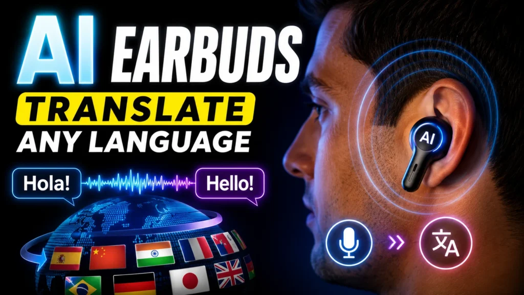 How AI-Powered Earbuds Can Translate Any Language in Real Time