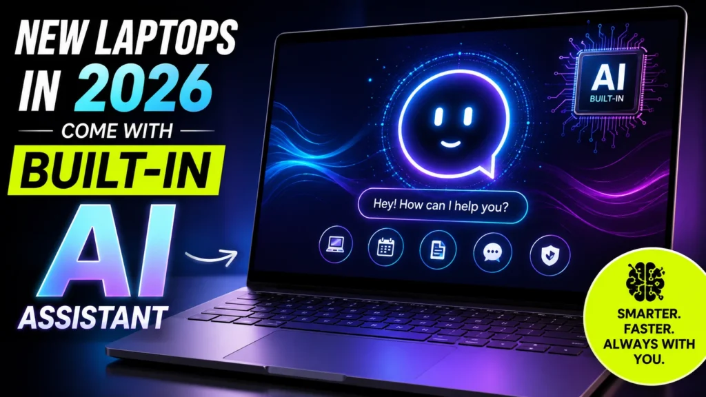 Why Every New Laptop in 2026 Comes With a Built-In AI Assistant