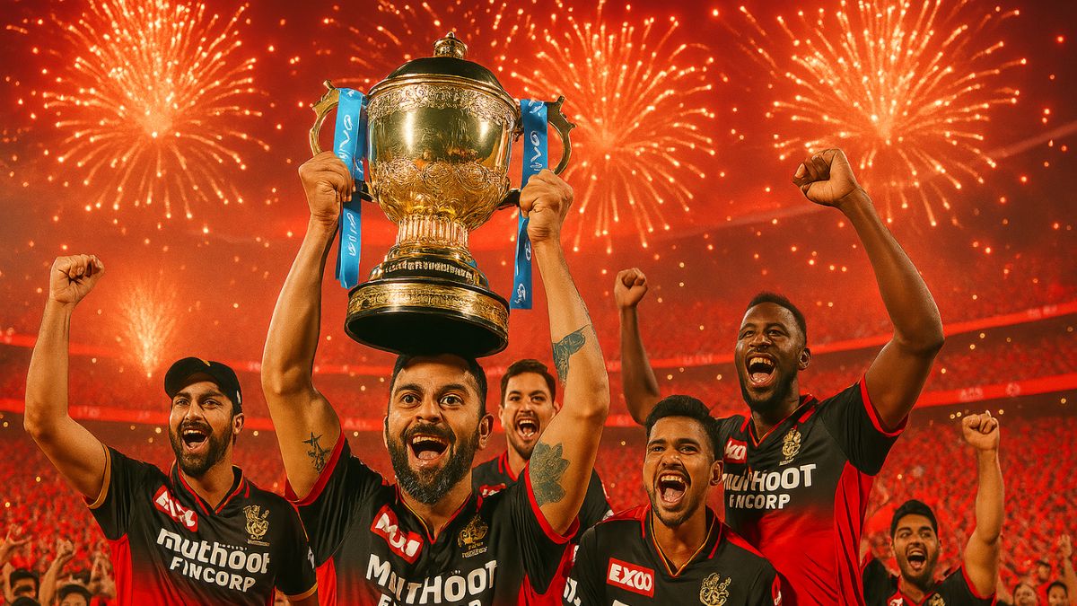 RCB vs PBKS: IPL 2025 Final में RCB ने रच दिया इतिहास! 18 साल के इंतज़ार के बाद बेंगलुरु में गूंजी जीत की गूंज!