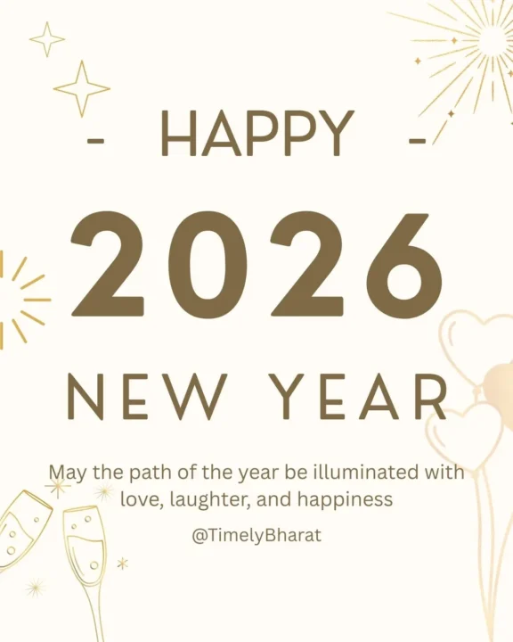180+ Happy New Year 2026 Wishes: Best Messages, WhatsApp Status, and Quotes to Welcome the New Dawn
