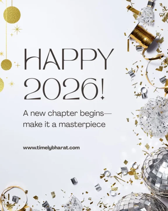 180+ Happy New Year 2026 Wishes: Best Messages, WhatsApp Status, and Quotes to Welcome the New Dawn