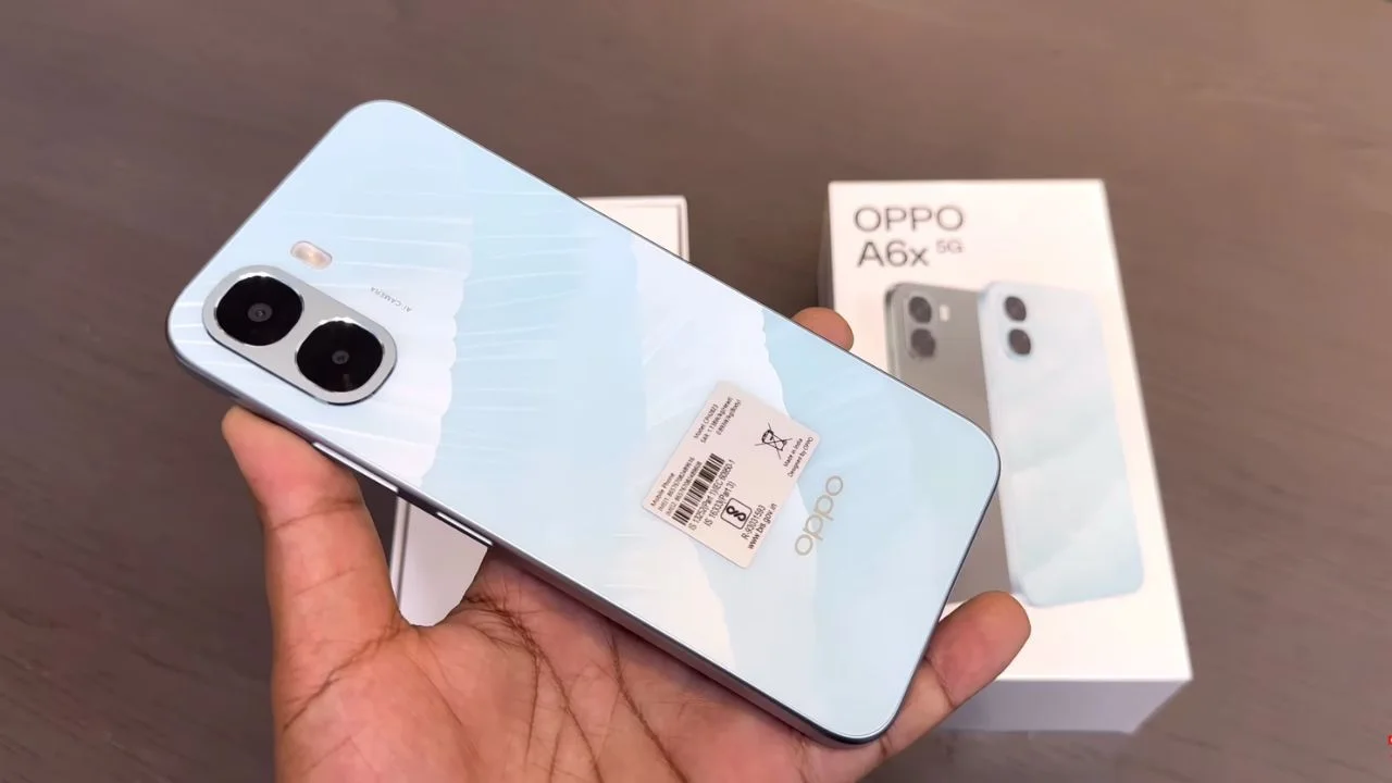 OPPO A6x 5G Launch: 6500mAh की विशाल बैटरी और 120Hz डिस्प्ले, कीमत ₹12,500 से भी कम!