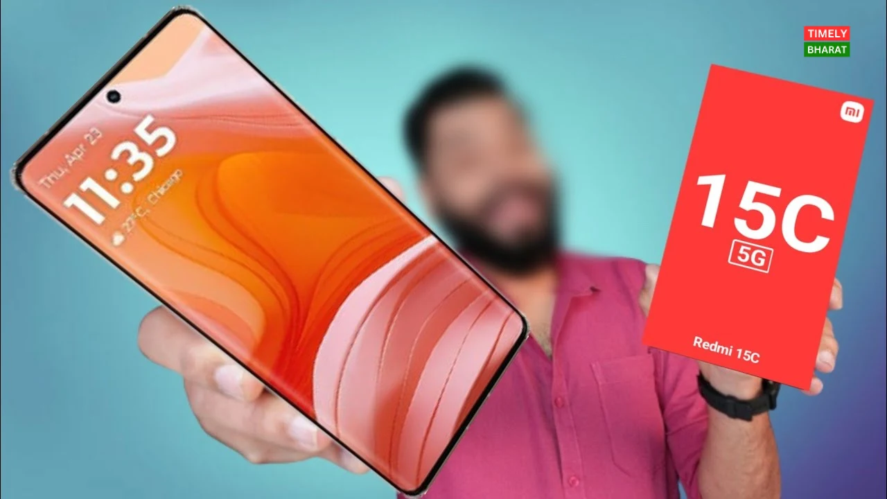 Redmi 15C 5G Launch: 6000mAh बैटरी और 120Hz डिस्प्ले वाला धांसू फोन लॉन्च, कीमत ₹12,500 से कम!