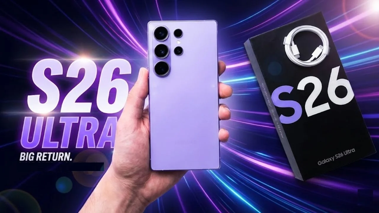 Samsung Galaxy S26 Ultra: लॉन्च डेट, कीमत और फीचर्स लीक! क्या यह बनेगा 2026 का सबसे Powerful Android Phone?