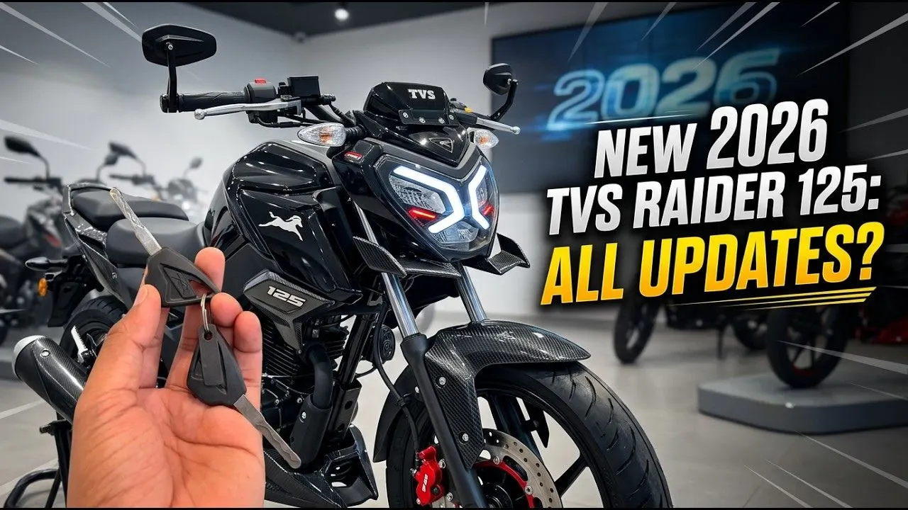 2026 TVS Raider 125 motorcycle unveiled