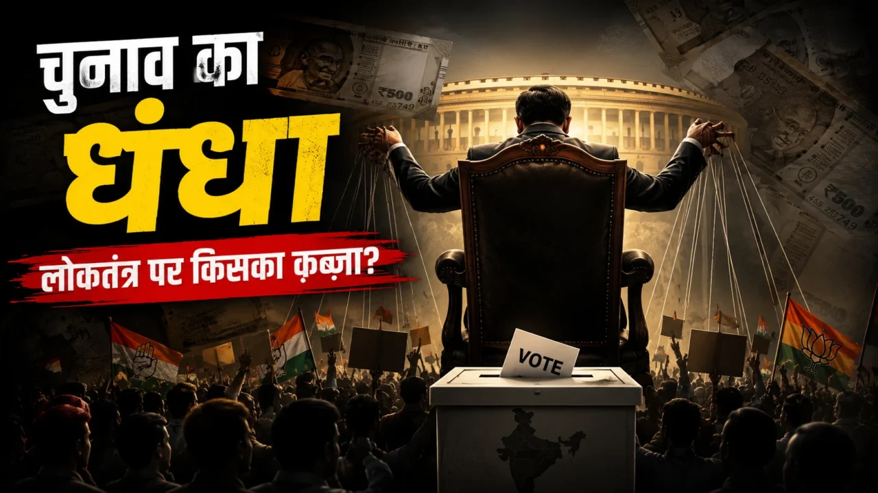 लोकतंत्र या इन्वेस्टमेंट? कैसे Campaign Funding और हजारों करोड़ का चुनावी पैसा हमारी Democracy को कंट्रोल कर रहा है 1 लोकतंत्र या इन्वेस्टमेंट? कैसे Campaign Funding और हजारों करोड़ का चुनावी पैसा हमारी Democracy को कंट्रोल कर रहा है