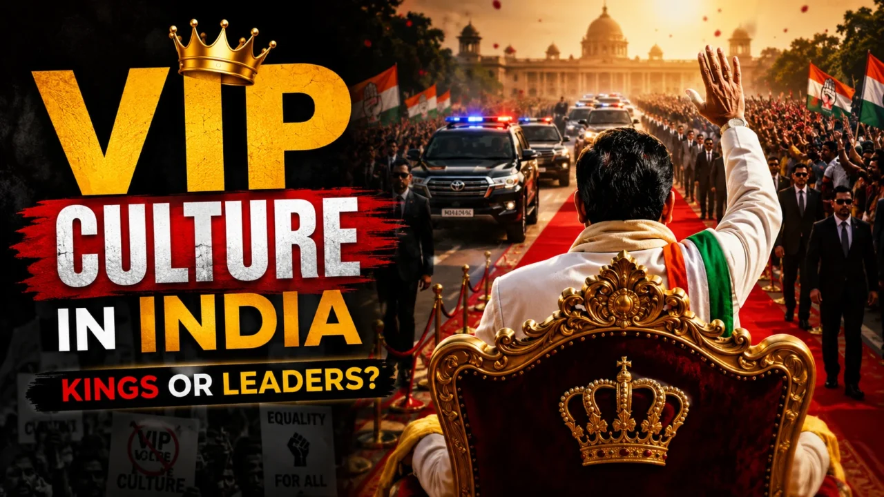 VIP Culture In India: भारत में नेता राजा की तरह क्यों ट्रीट किए जाते हैं? आखिर कब बदलेगी VIP संस्कृति 1 VIP Culture In India: भारत में नेता राजा की तरह क्यों ट्रीट किए जाते हैं? आखिर कब बदलेगी VIP संस्कृति