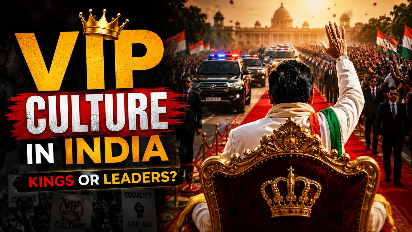 Your News, Your Time, Your Bharat 2 VIP Culture In India: भारत में नेता राजा की तरह क्यों ट्रीट किए जाते हैं? आखिर कब बदलेगी VIP संस्कृति