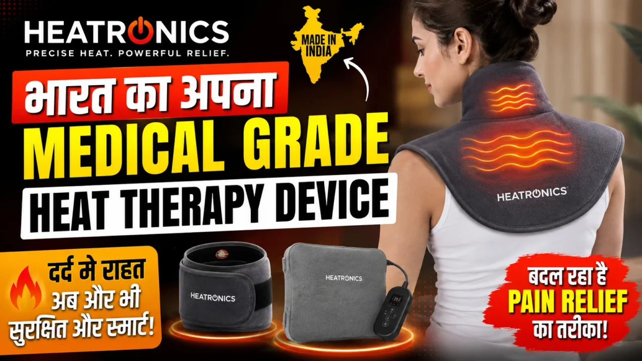 Heatronics Startup: भारत में Medical Great Heat Therapy Device बनाने वाला स्टार्टअप जो बदल रहा है Pain Relief का तरीका 1 Heatronics Startup